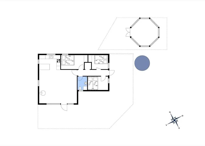0206-romo-p-s-carlsvej-22 度假居 Tagholm